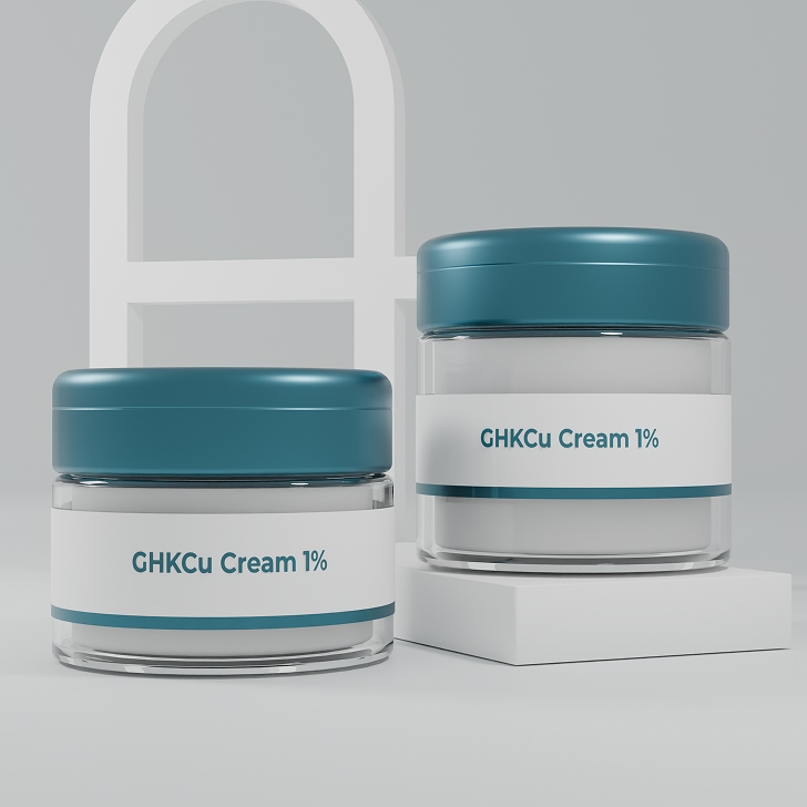GHKCu Cream 1% jars, 15 g and 30 g