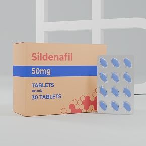 Sildenafil RDT tablets packaging, 50mg, 30 tablets